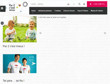 Tablet Screenshot of pardeuxcestmieux.com